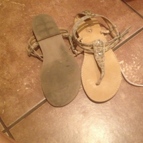 Cheetah sandals