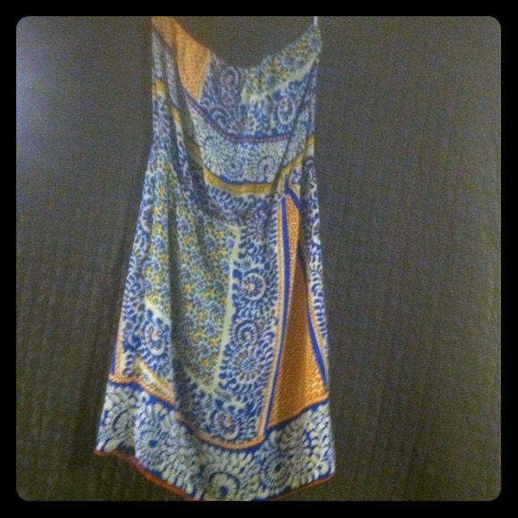 Strapless dress