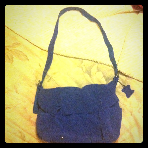 Blue crossbody