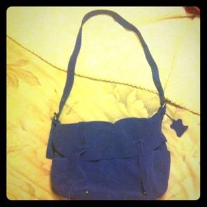 Blue crossbody