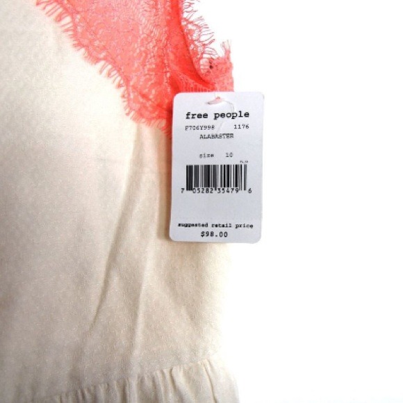 Sold❌Free People Georgia Lace Alabaster Dress❌sold - Picture 4 of 4