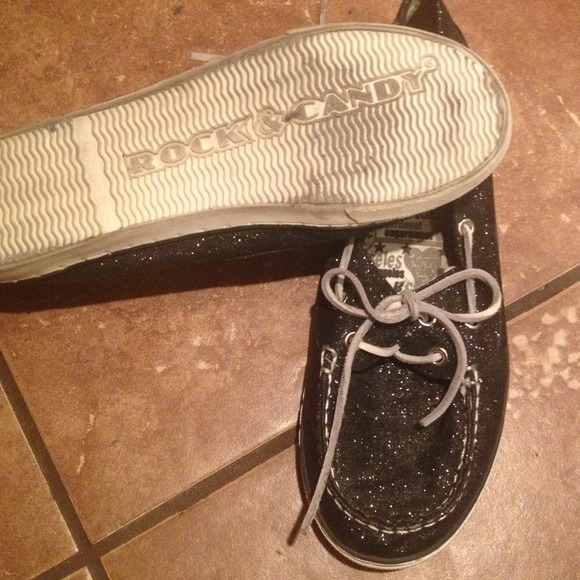 Sparkly flats