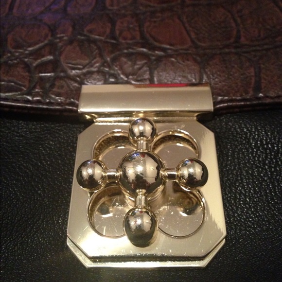 🔴SOLD🔴 Briefcase style handbag - Picture 3 of 4