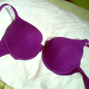 Victoria's Secret PINK Purple Push-Up Bra 36C