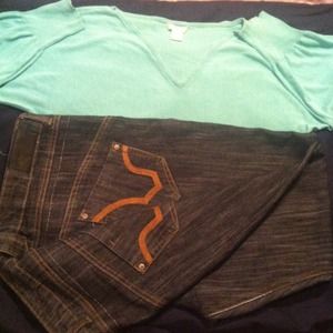 Reduced!! Pretty thin shirt with Jeans
