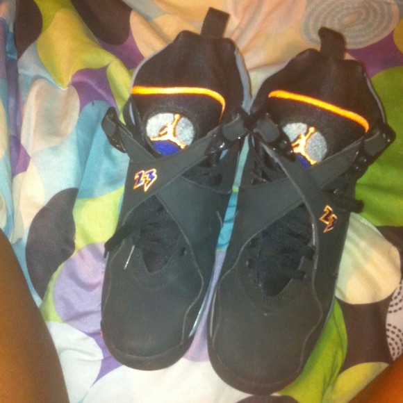 🚫🚫Black && orange 8s 🚫🚫 👌 - Picture 3 of 4
