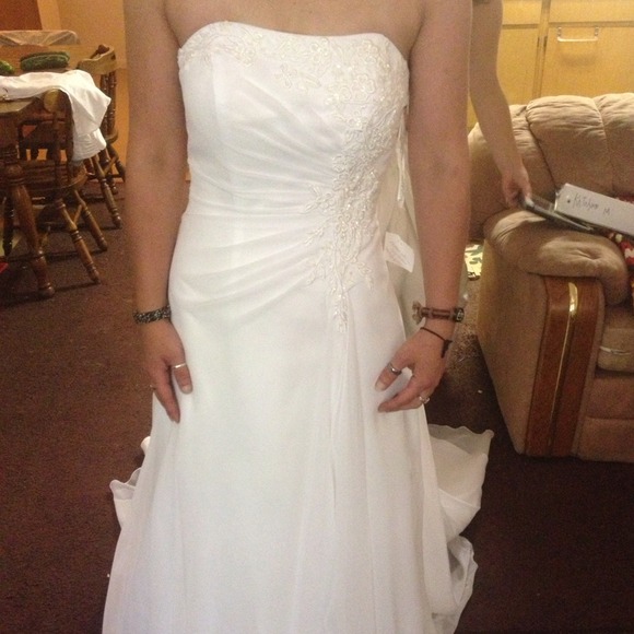 David's bridal wedding dress