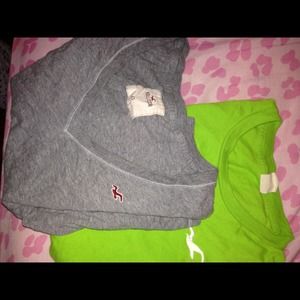 Two size small hollister shirts