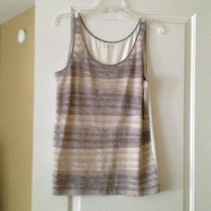 Ann Taylor LOFT Sleeveless with layered material