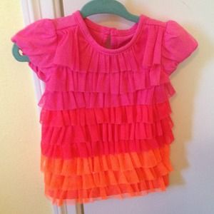 0 to 3 month layered lace dress