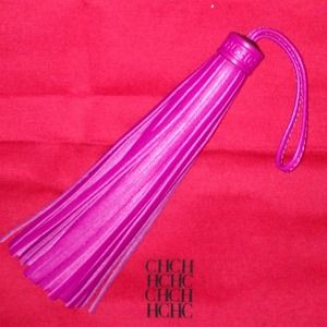 CH Leather Tassel