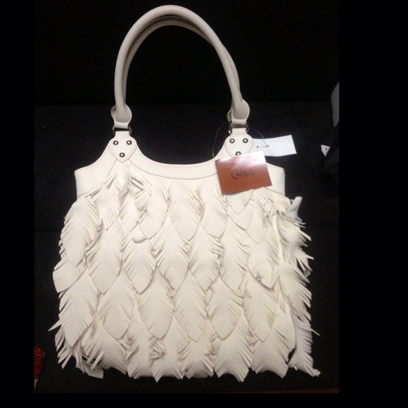 Pluma Tote in White