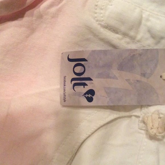 Jolt Pink & White Ombré Shorts - Picture 4 of 4