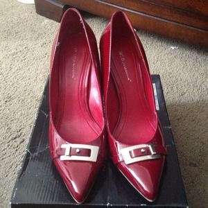 BCBGeneration burgundy color shoes