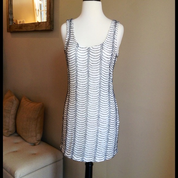Beaded Shift Dress