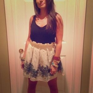 BCBGeneration high-waisted pleated skirt