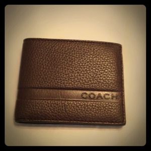Reserved Mens coach billfold wallet