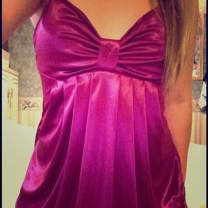 Pretty Fuchsia Prom Dress