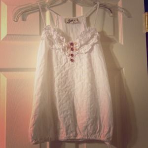 White razorback tank