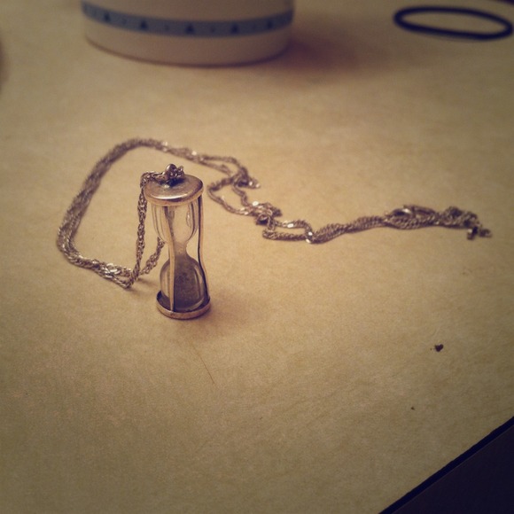 Hourglass Necklace Made in Italy