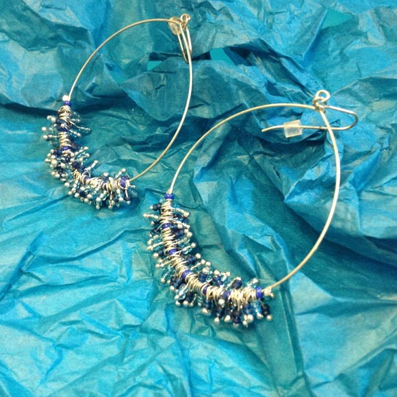 Beaded hoops!