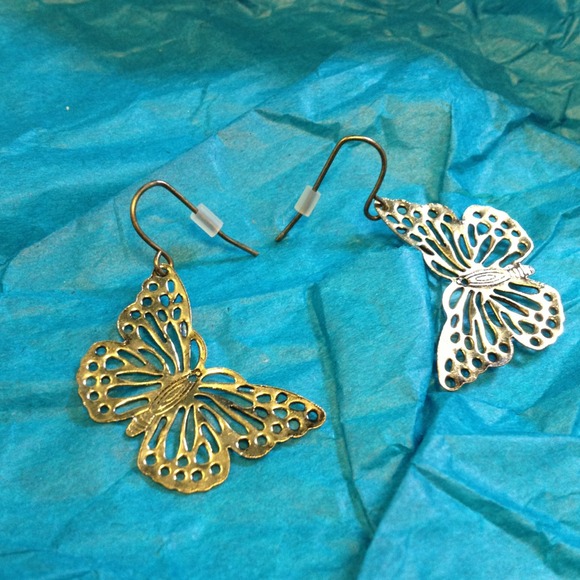 Butterfly earrings!