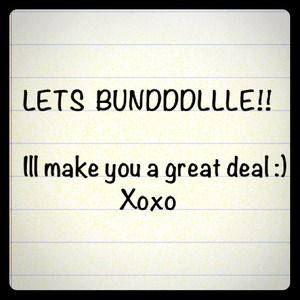 Bundle deals!!💥REDUCED PRICES💥