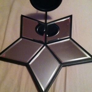 Star candle holder/mirror!