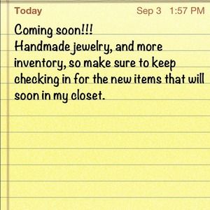 New inventory coming soon !!!!