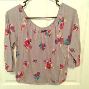 Floral shirt!