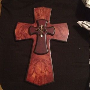 Decorative cross bundle and one waterproof pouch