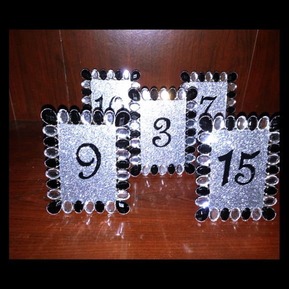 Picture Frames/ Wedding table numbers!!!