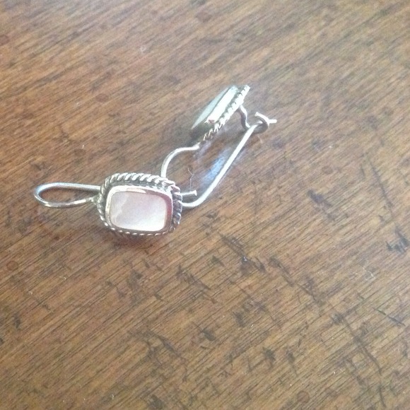 *SOLD* Sterling Silver Moonstone Earrings