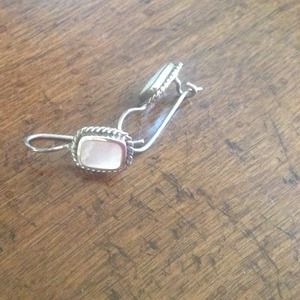 *SOLD* Sterling Silver Moonstone Earrings