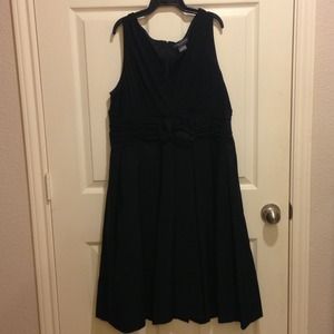 Black cocktail dress