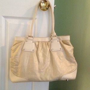 Banana republic gold tote