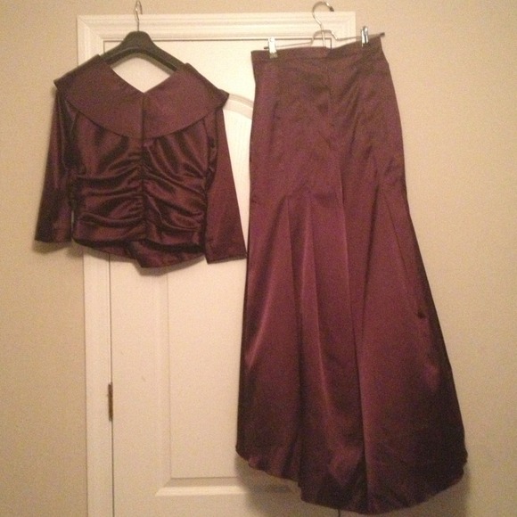 2-Piece Evening Gown - Picture 2 of 2