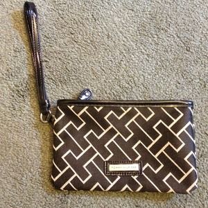 Tommy Hilfiger black wristlet