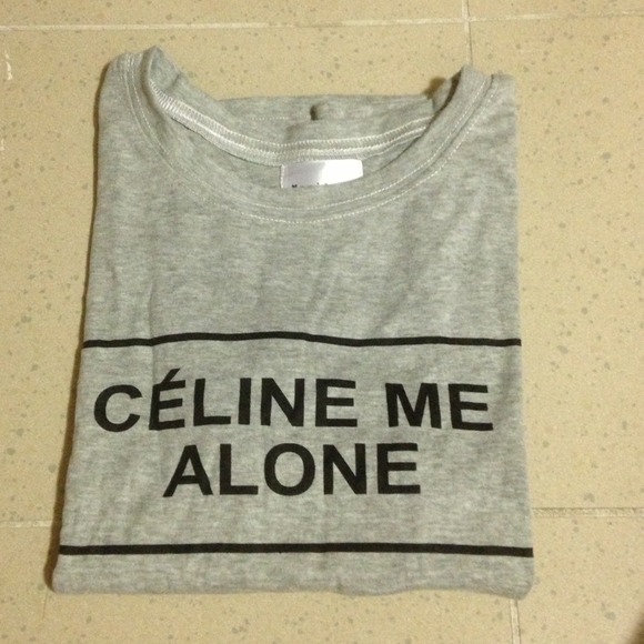 Celine Me Alone T-Shirt