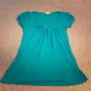 Teal tunic