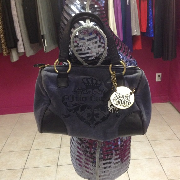 Authentic Juicy Couture velour handbag