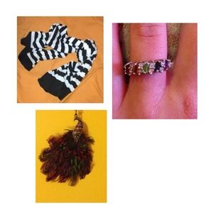 🌟bundle🌟socks, ring, necklace