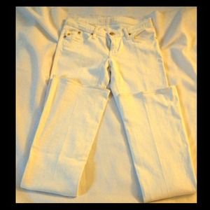 Rock and Republic White Jeans