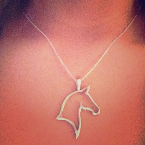 Horse head necklace