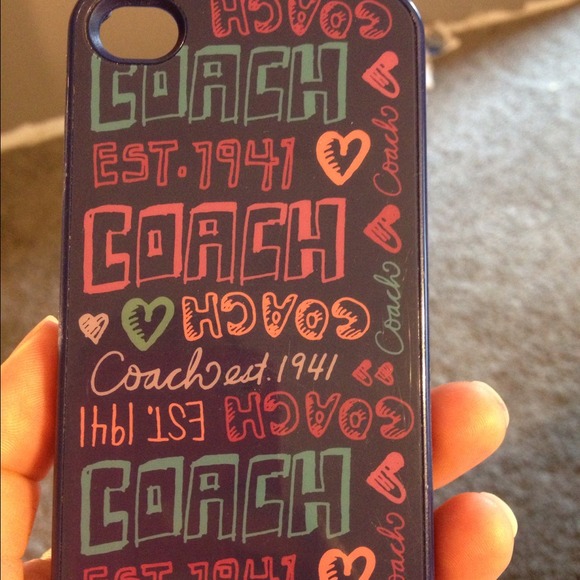 ✂️Reduced Coach iPhone 4/4s case