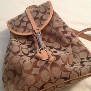 Coach backpack authentic