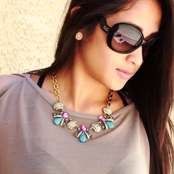J Crew Honeybee Necklace