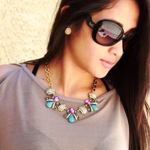 J Crew Honeybee Necklace