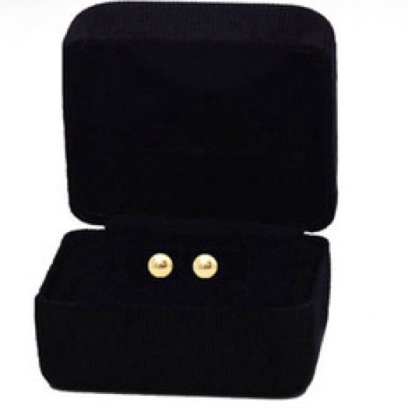 🌟SOLD EBAY🌟 🎀14K Gold 4mm Stud Earrings🎀