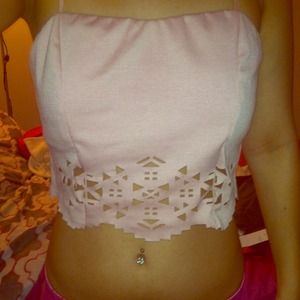 ❗️REDUCED❗️Pink crop top💕